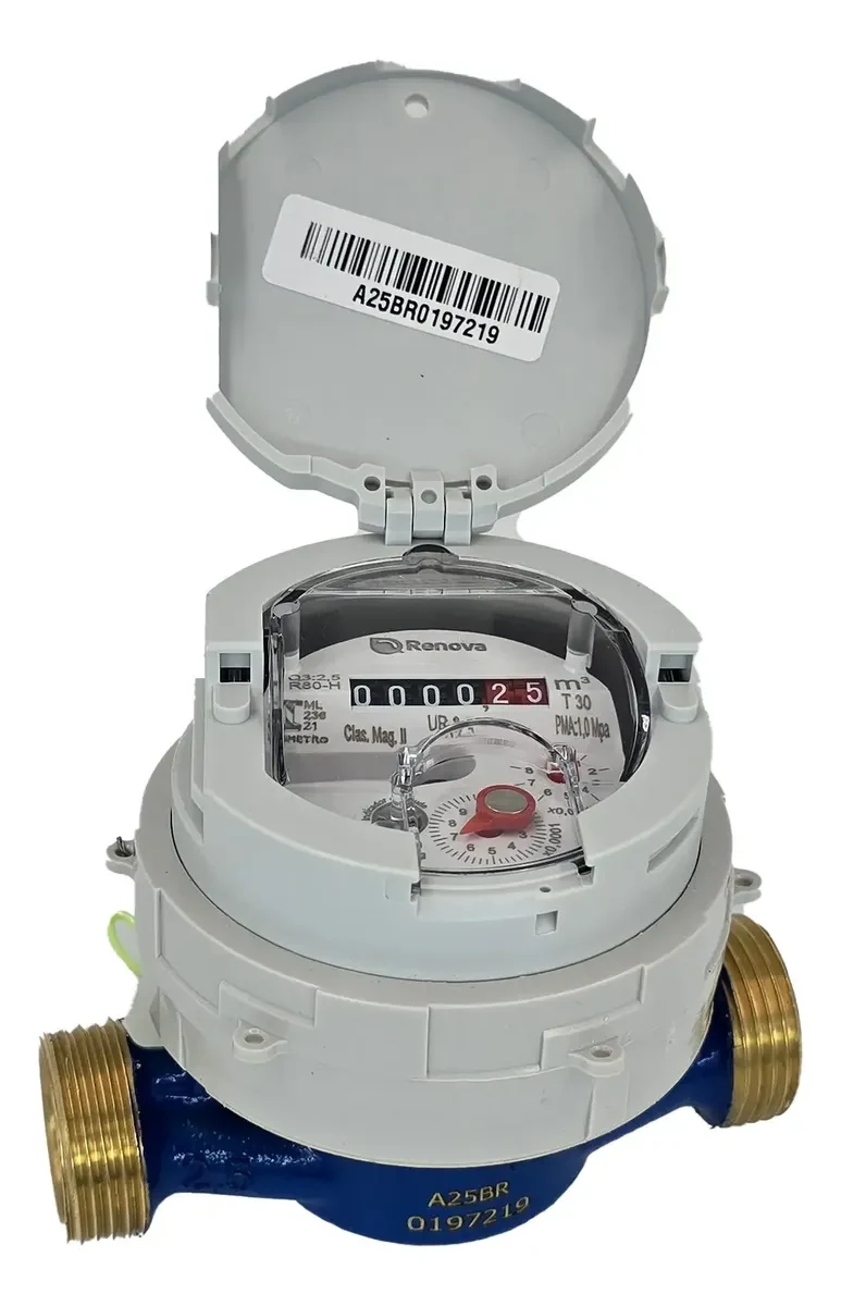 Hidrômetro Unijato Saga DN20 3/4 pol. R80